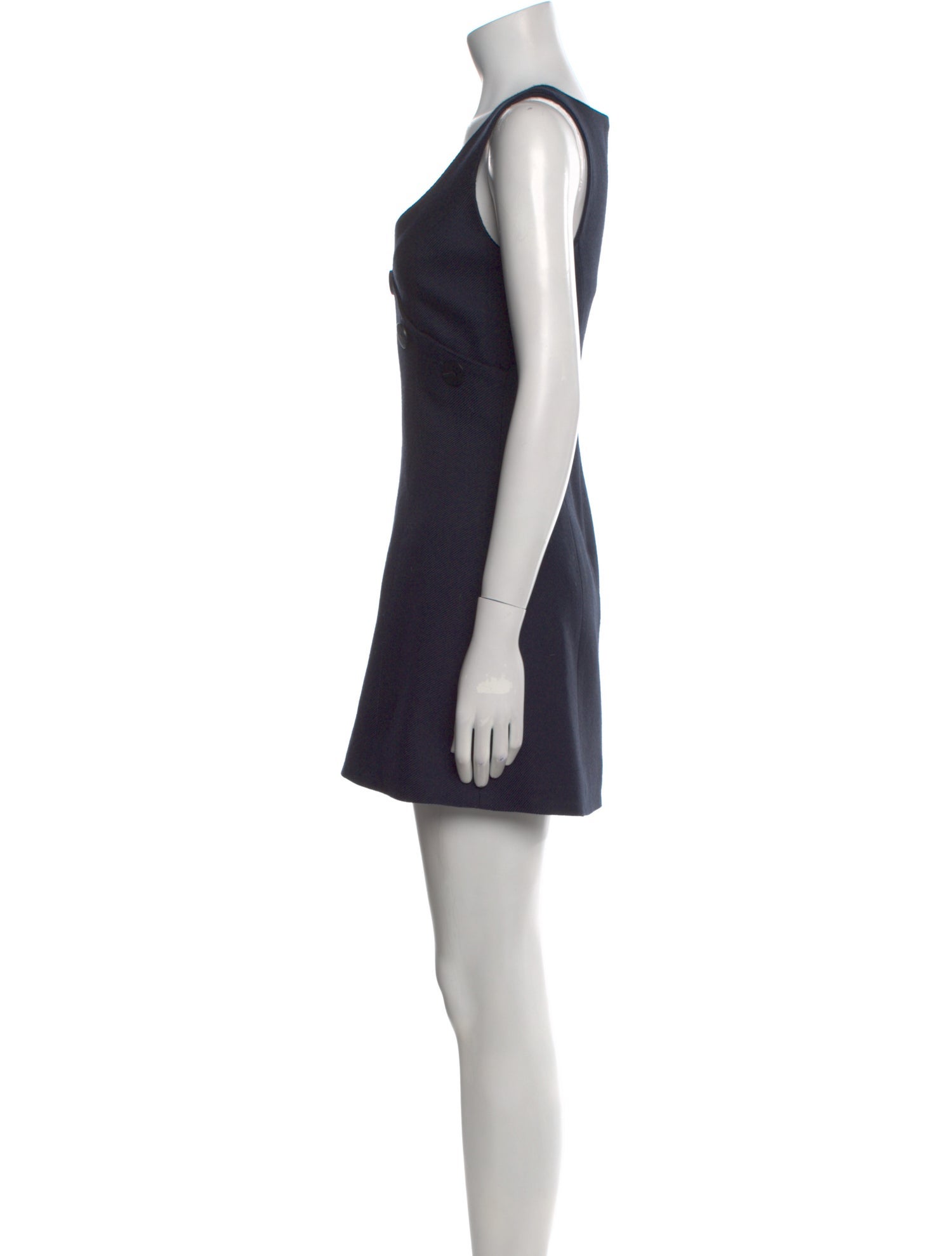 Matthew Bruch V-Neck Mini Dress