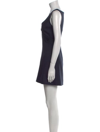 Matthew Bruch V-Neck Mini Dress