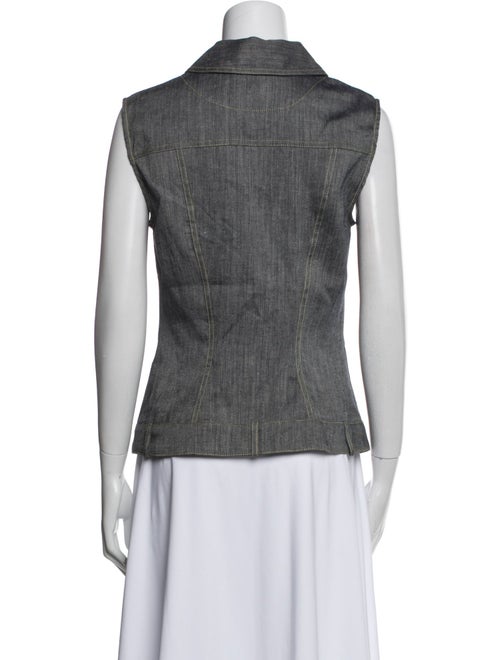 Matthew Bruch Sleeveless Button-Up Top