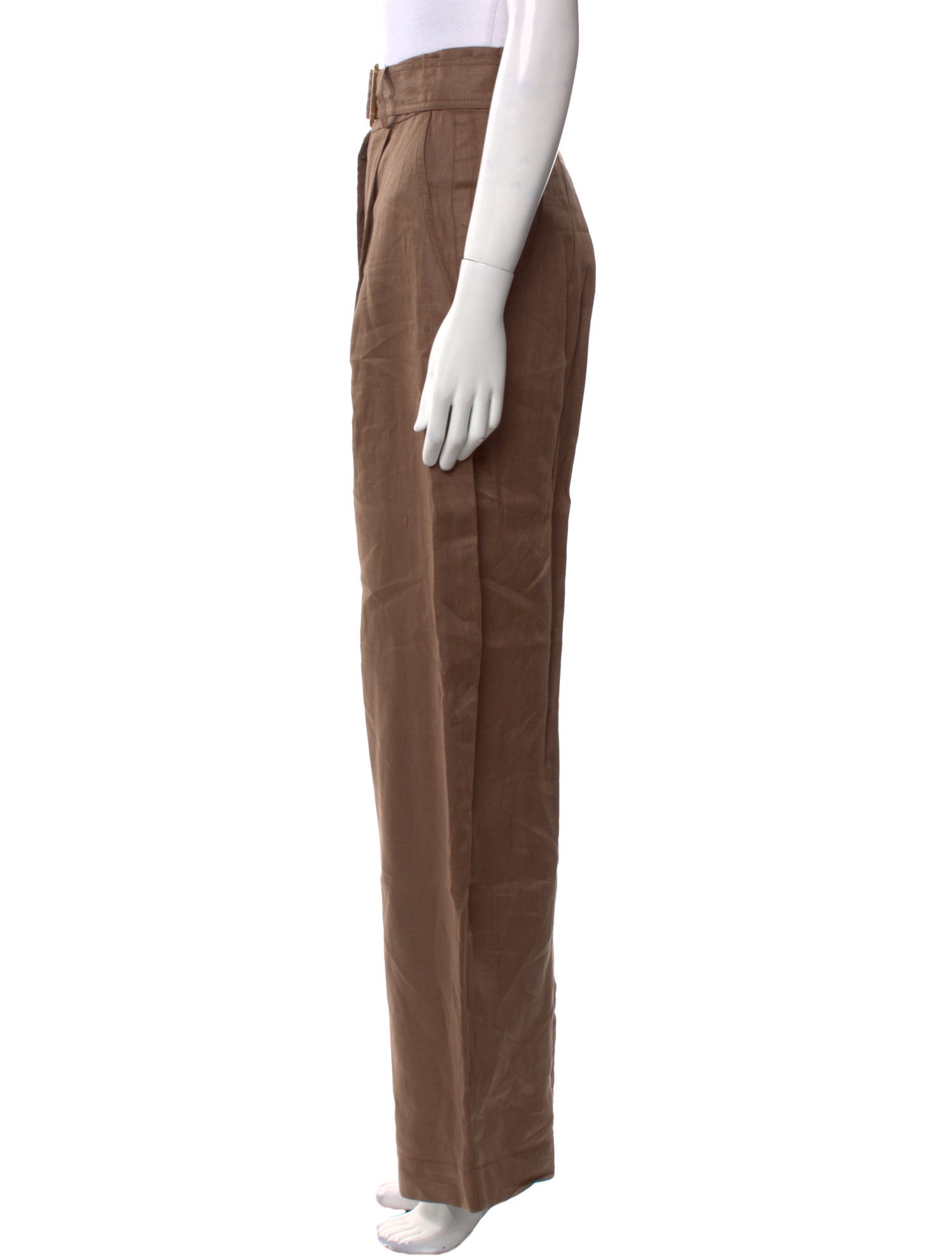Matthew Bruch Linen Wide Leg Pants