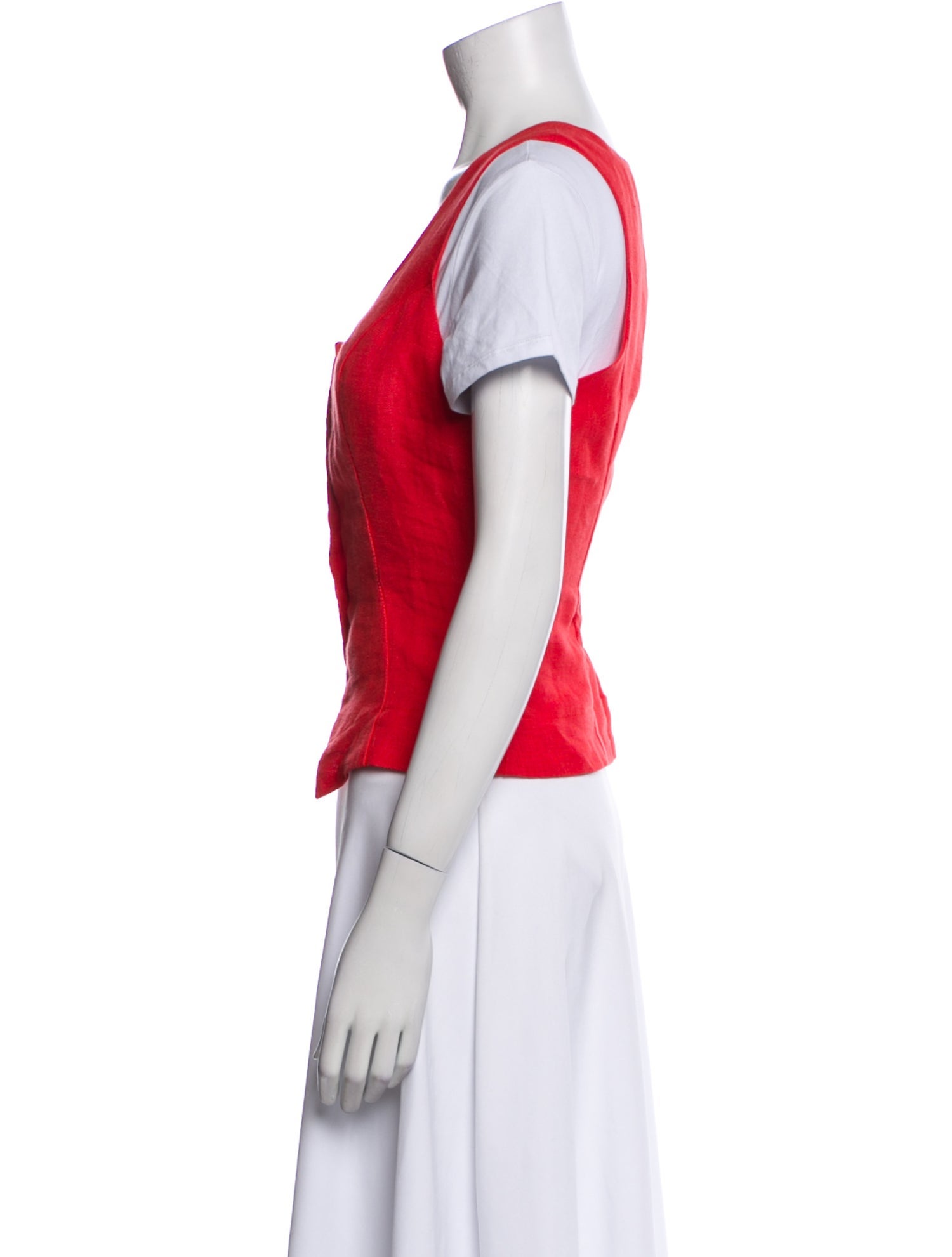 Matthew Bruch Linen Vest w/ Tags