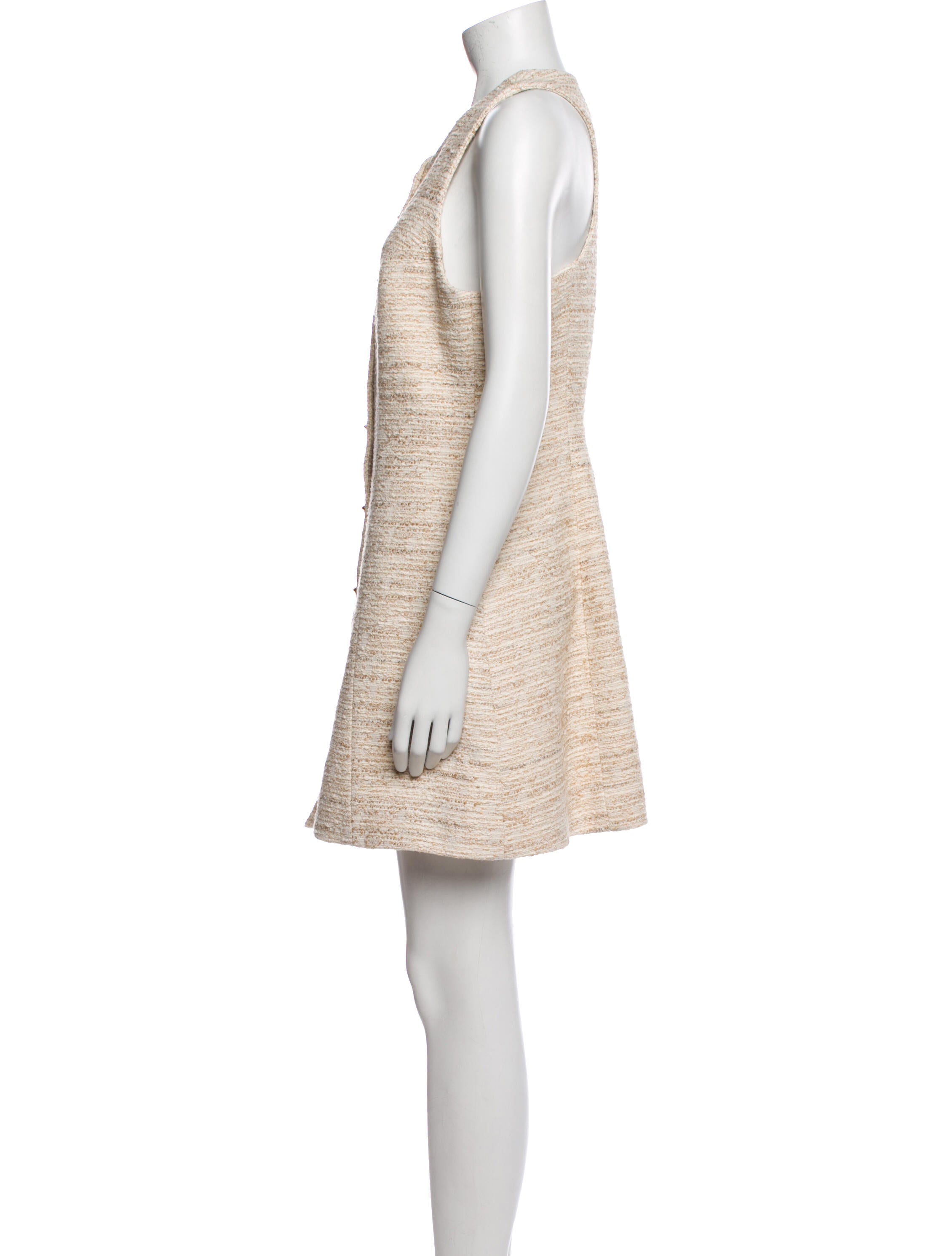 Matthew Bruch V-Neck Mini Dress w/ Tags