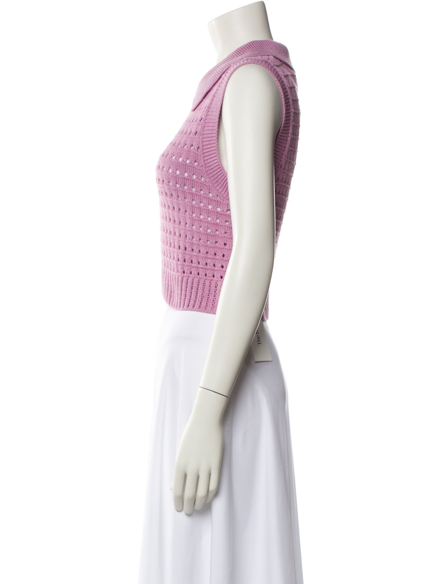 Matthew Bruch Sleeveless Crop Top