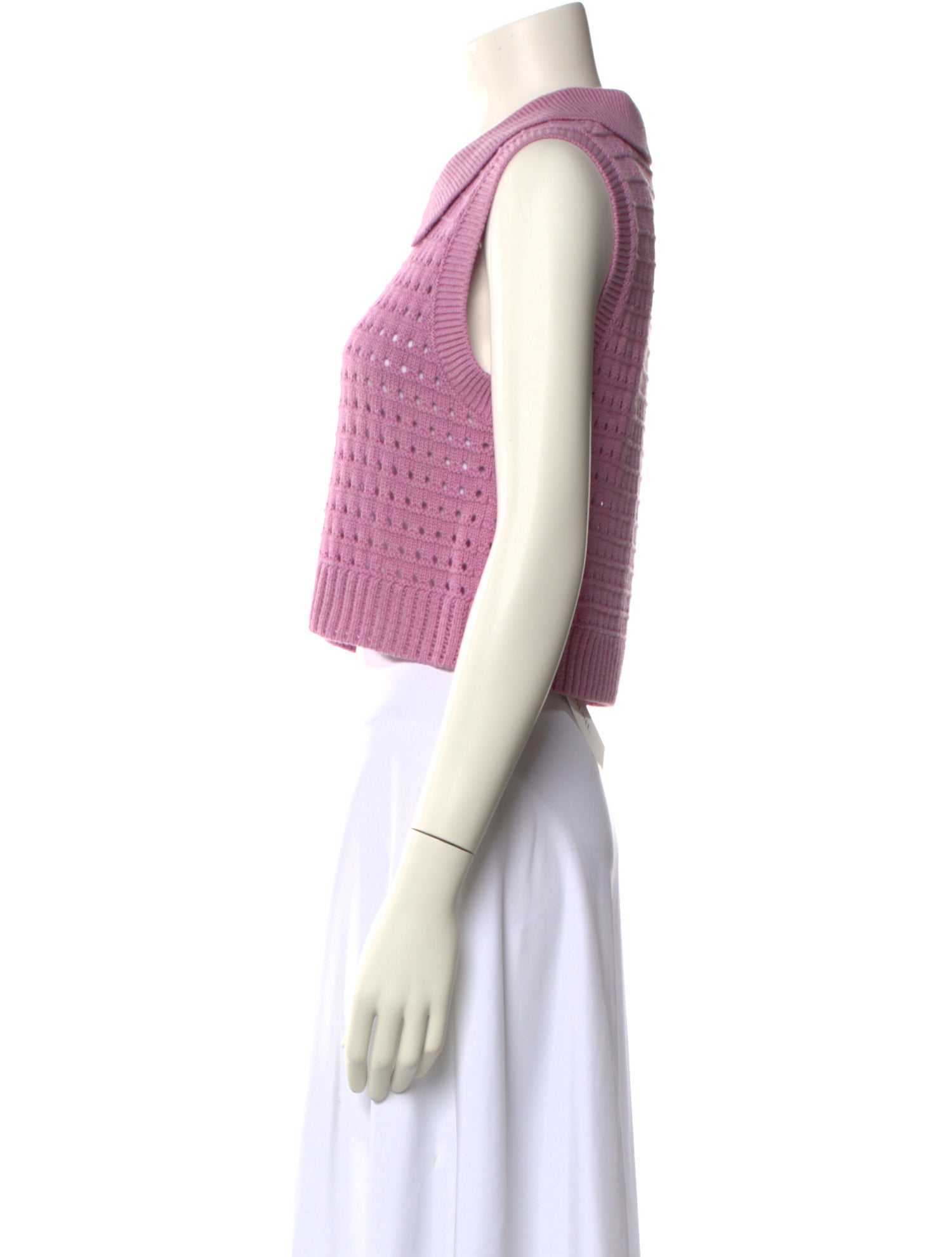 Matthew Bruch Sleeveless Crop Top