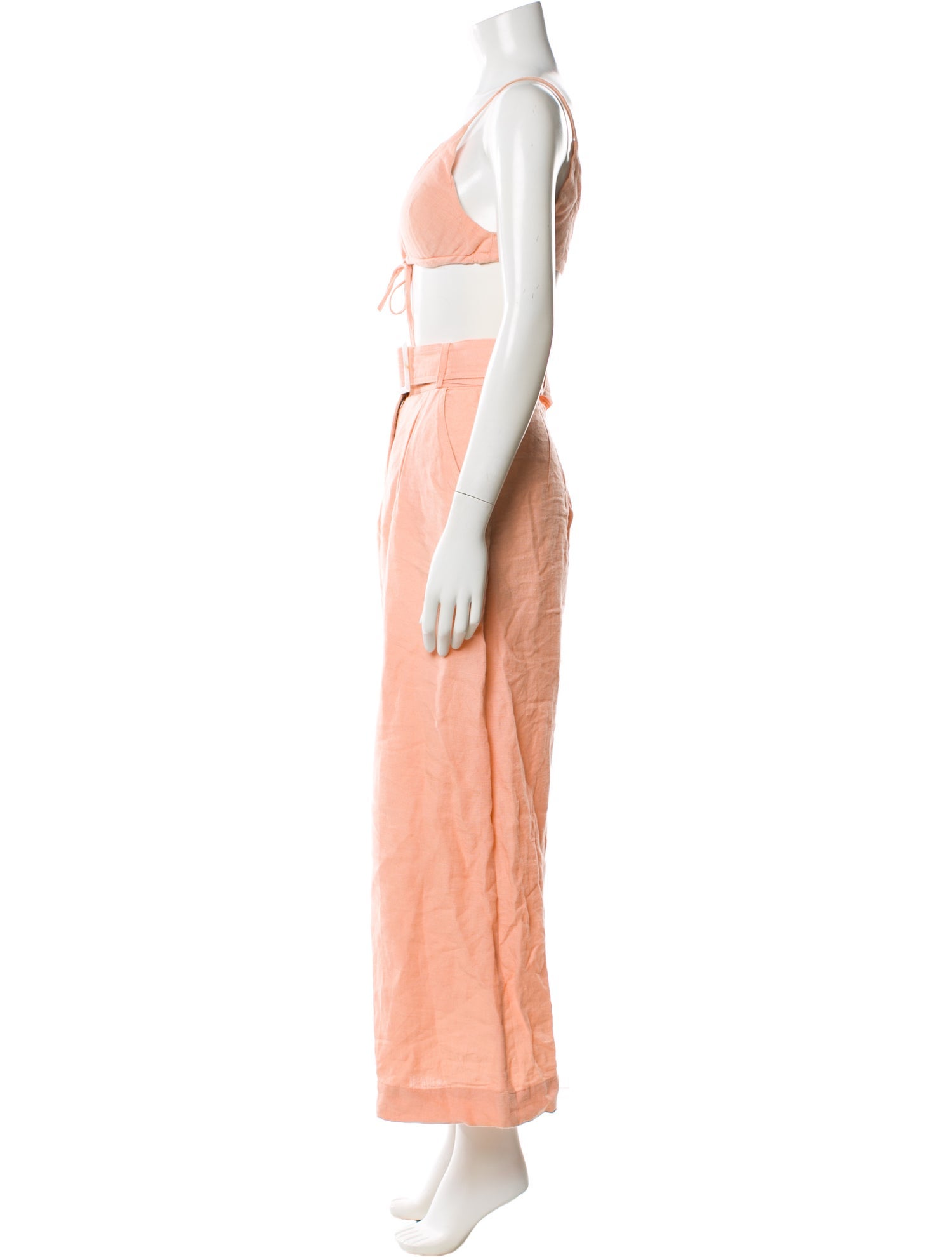 Matthew Bruch Linen Dress Set