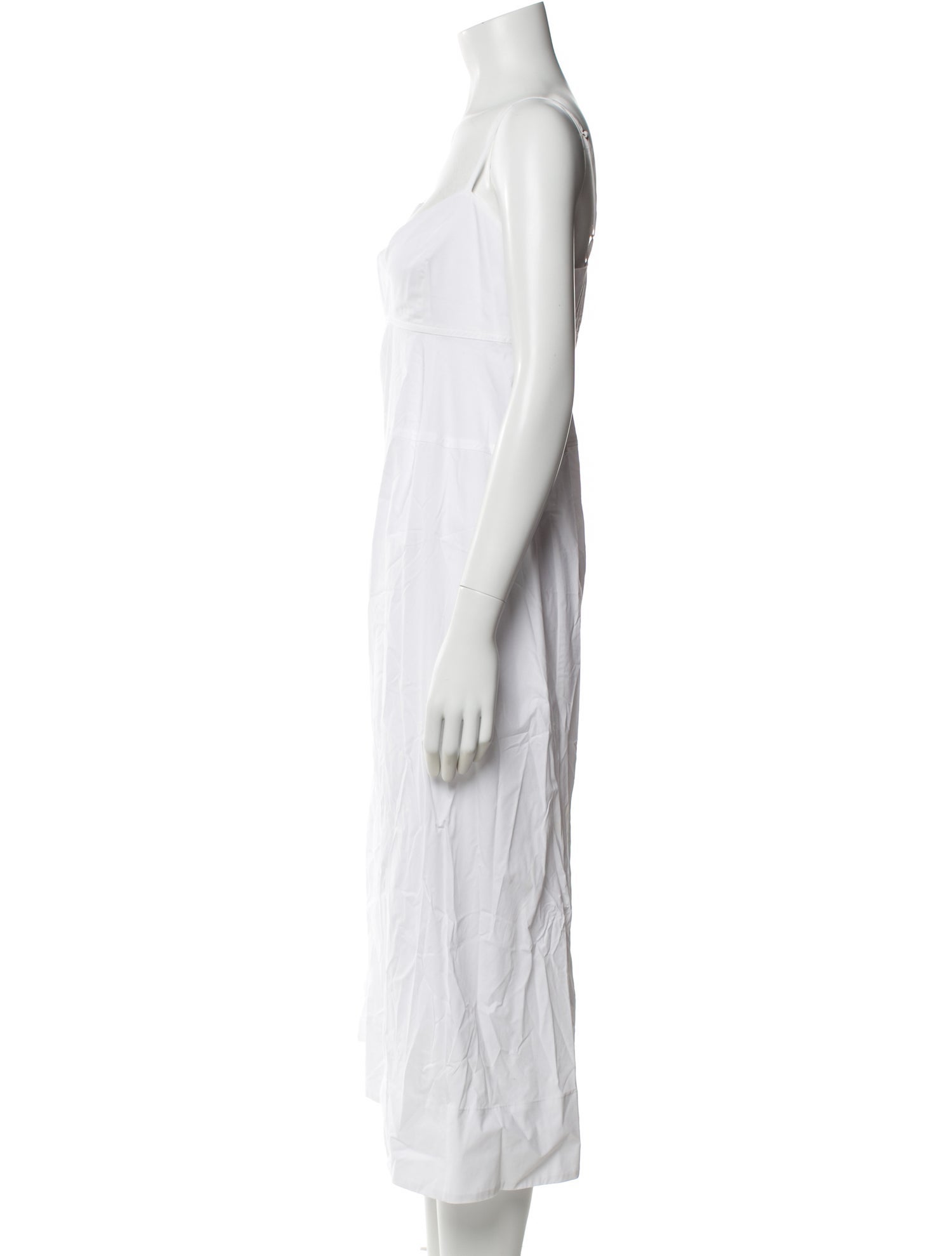 Matthew Bruch V-Neck Midi Length Dress