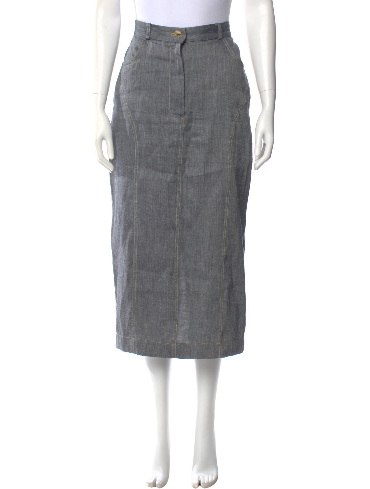 Matthew Bruch Midi Length Skirt