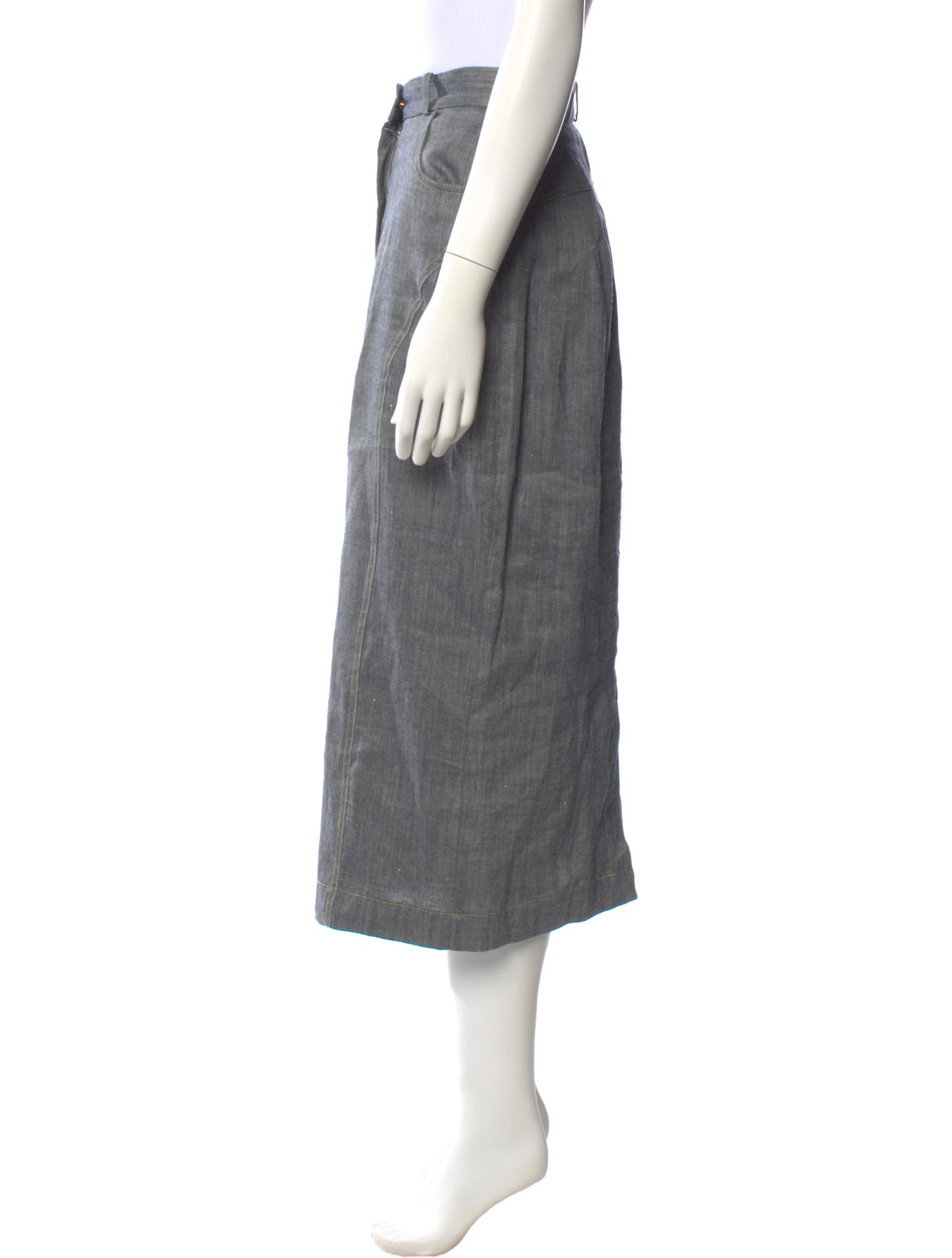 Matthew Bruch Midi Length Skirt