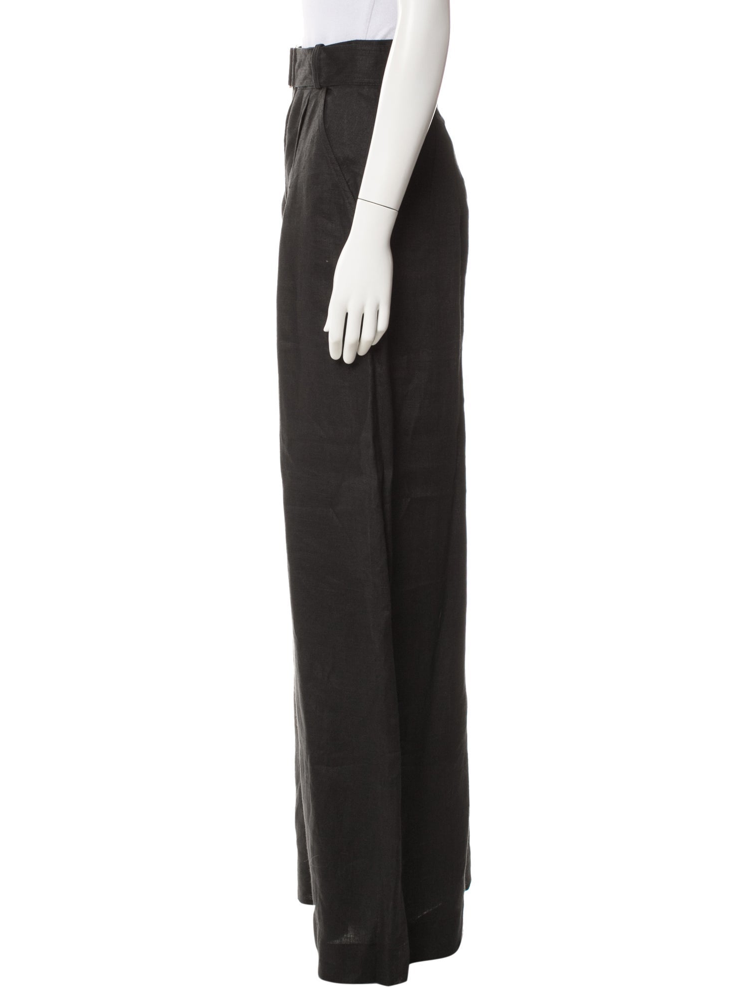 Matthew Bruch Linen Wide Leg Pants