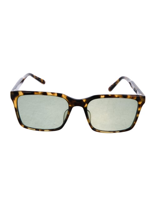 Matsuda Tinted Square Sunglasses Brown