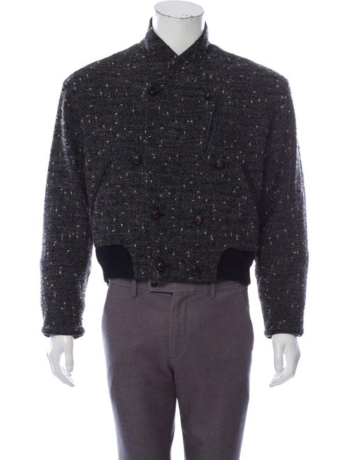 Matsuda Wool-Blend Jacket black