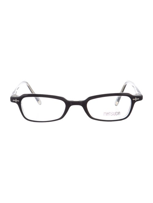 Matsuda Square Eyeglasses Black
