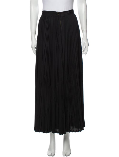 Matsuda Midi Length Skirt Black