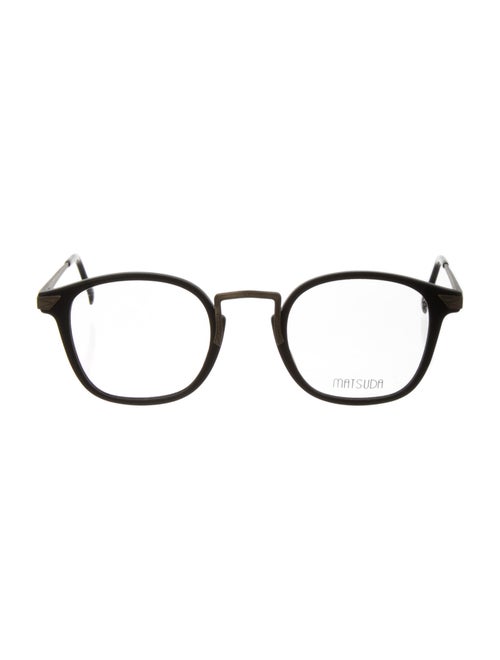 Matsuda Square Eyeglasses Black