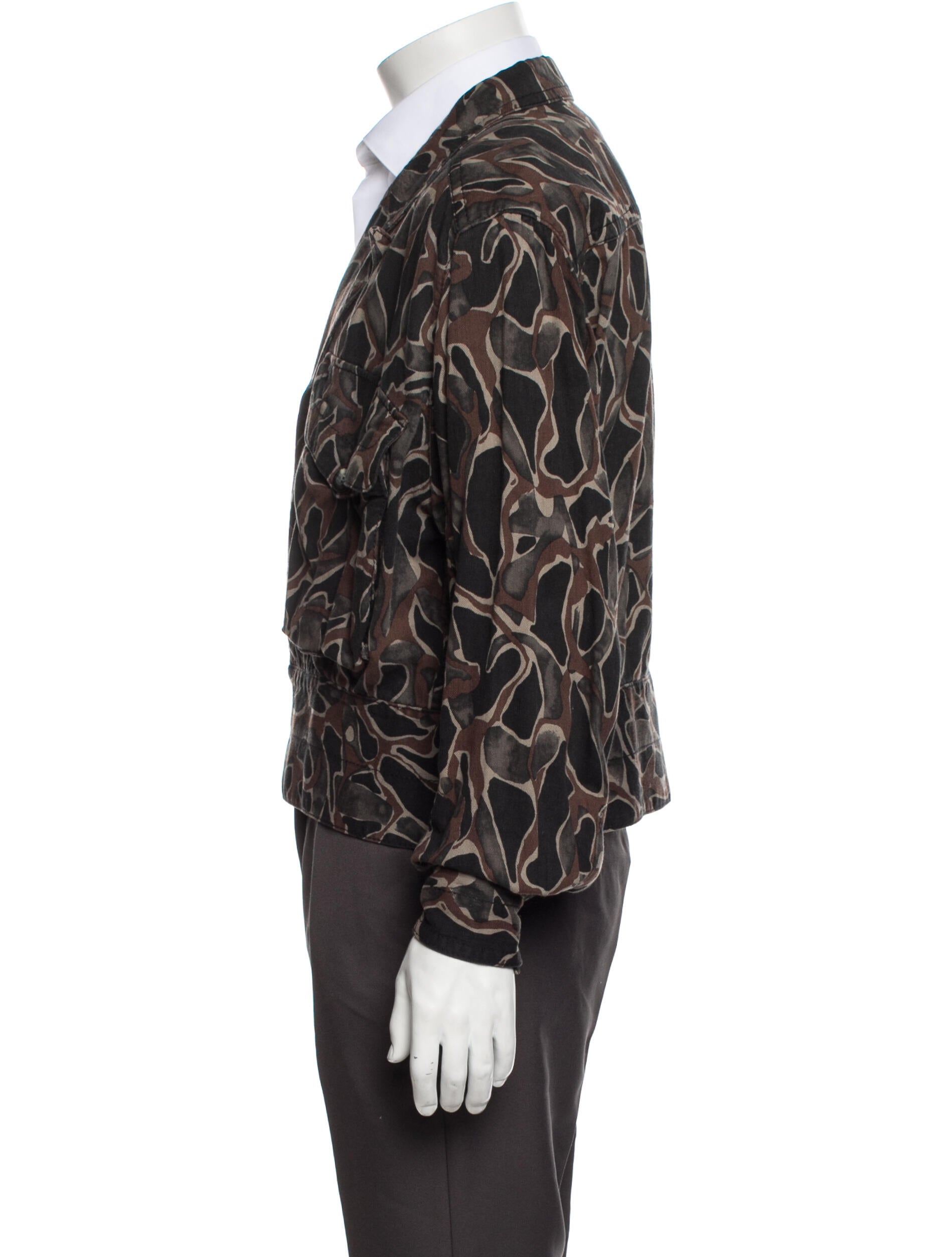 Matsuda Vintage Printed Utility Jacket