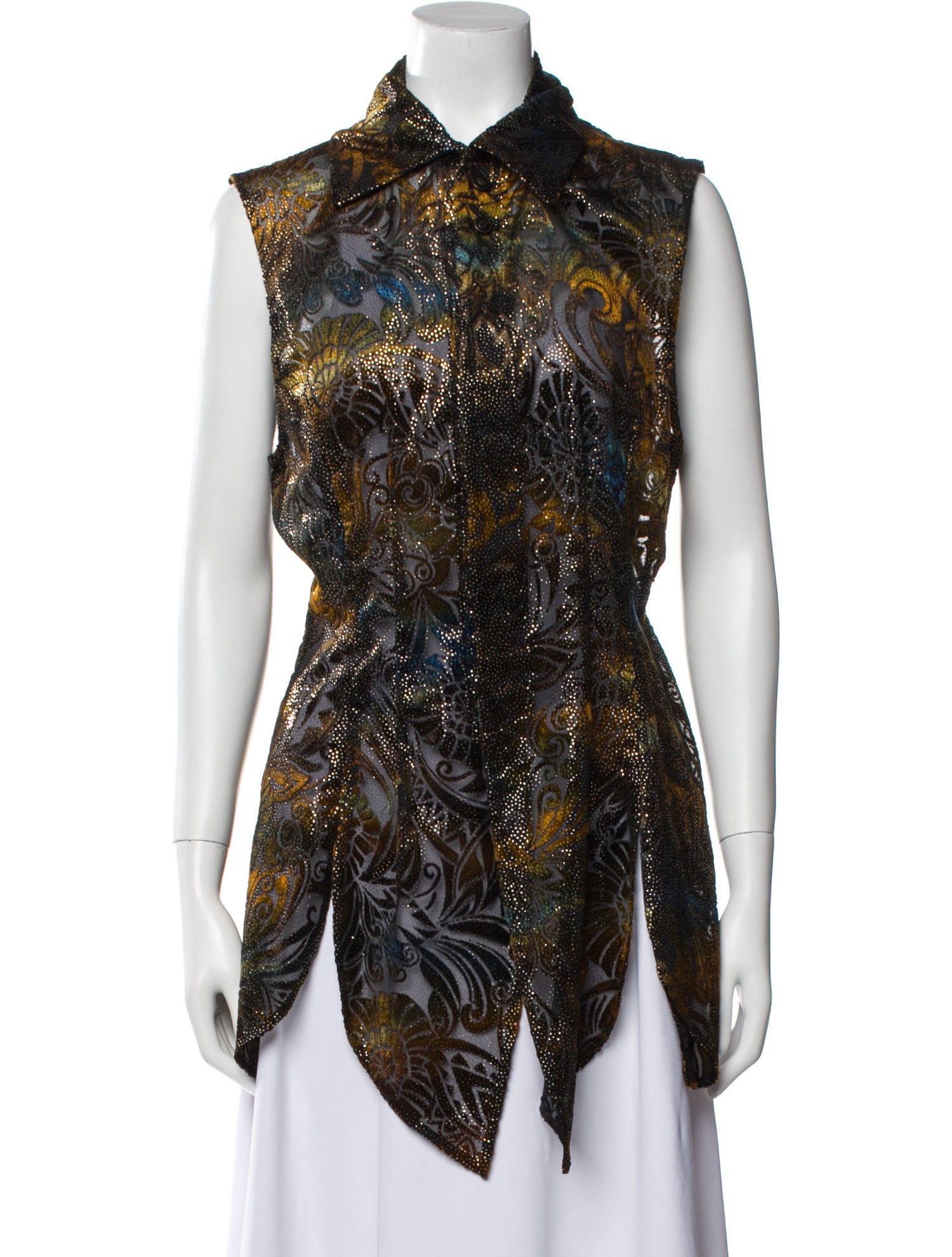 Matsuda Vintage 1990's Button-Up Top