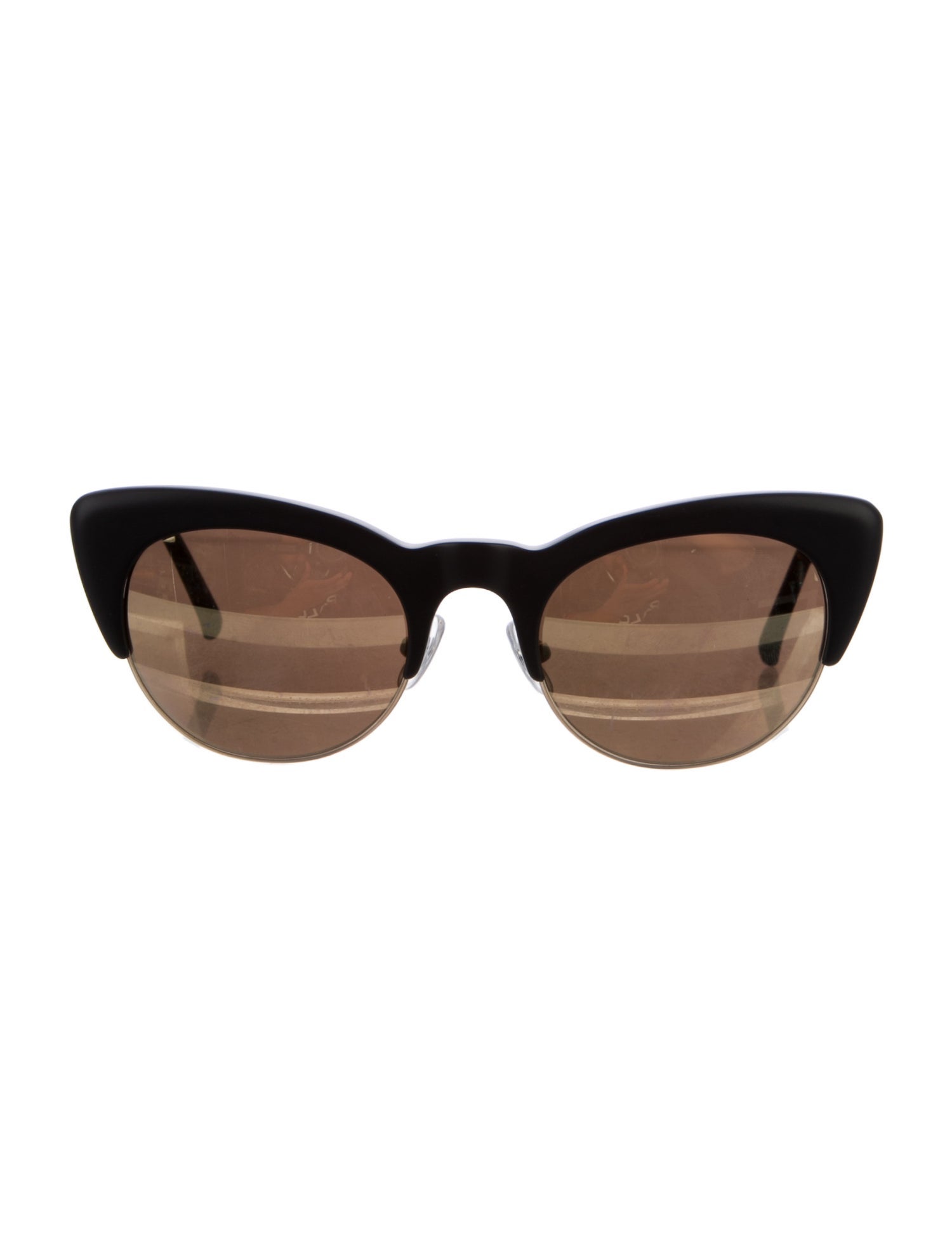Matsuda Cat-Eye Tinted Sunglasses