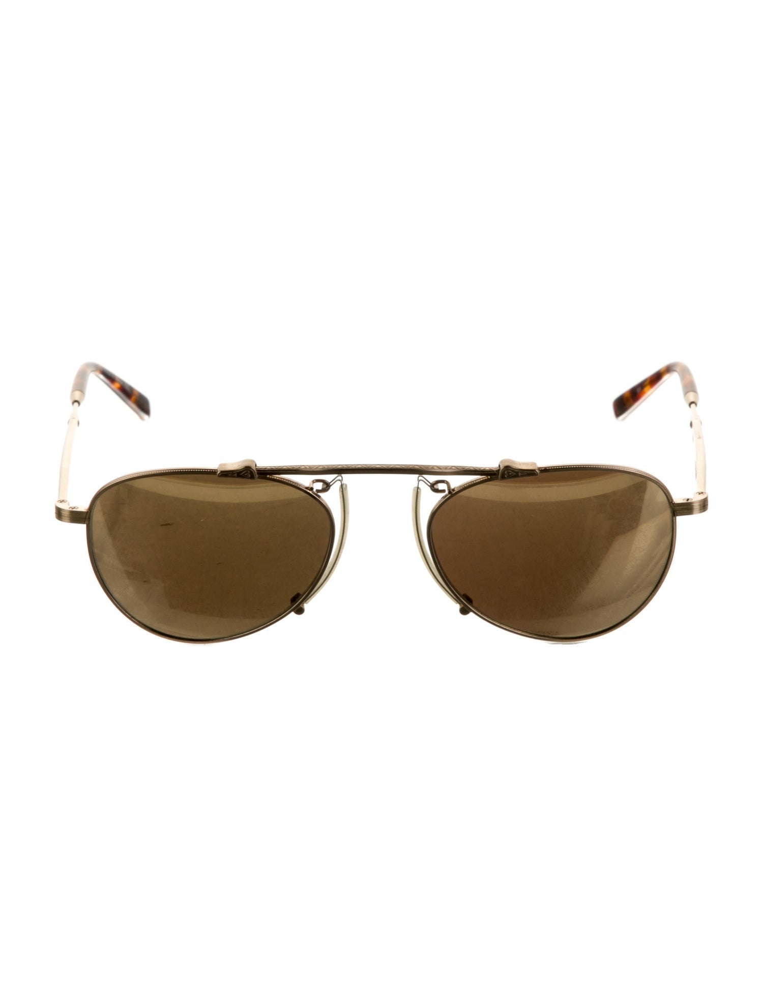 Matsuda Aviator Mirrored Sunglasses Aviator Sunglasses