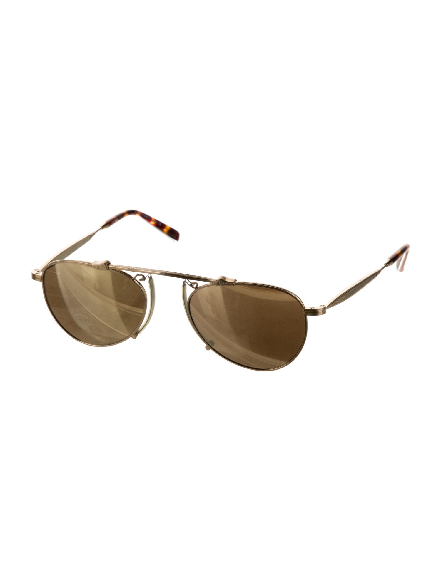 Matsuda Aviator Mirrored Sunglasses Aviator Sunglasses