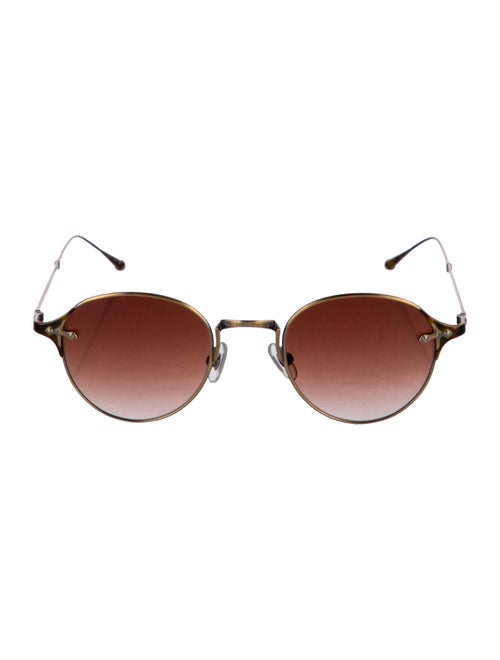 Matsuda Round Gradient Sunglasses