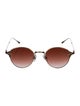 Matsuda Round Gradient Sunglasses