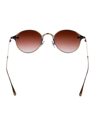 Matsuda Round Gradient Sunglasses