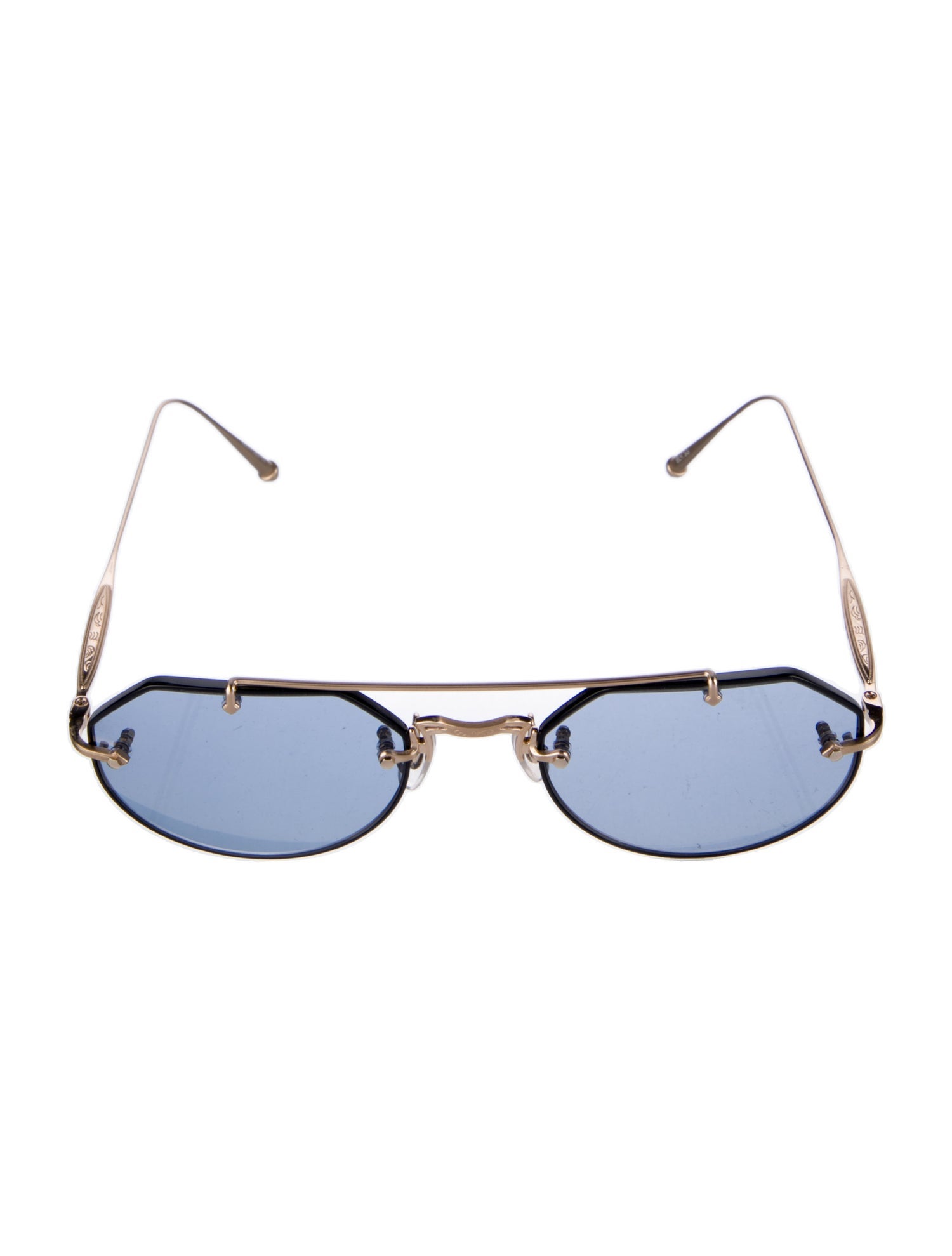 Matsuda Aviator Tinted Sunglasses
