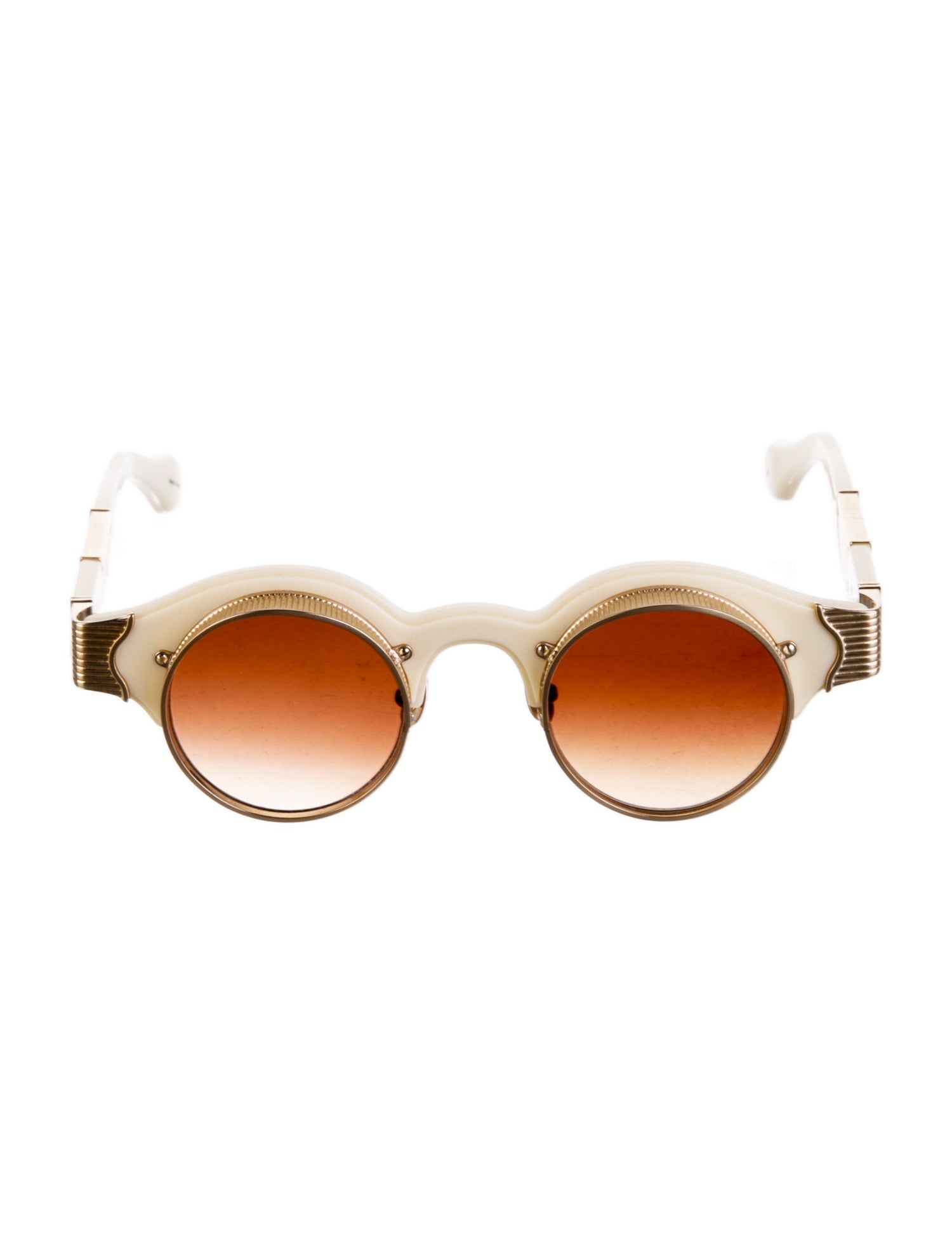 Matsuda Round Gradient Sunglasses