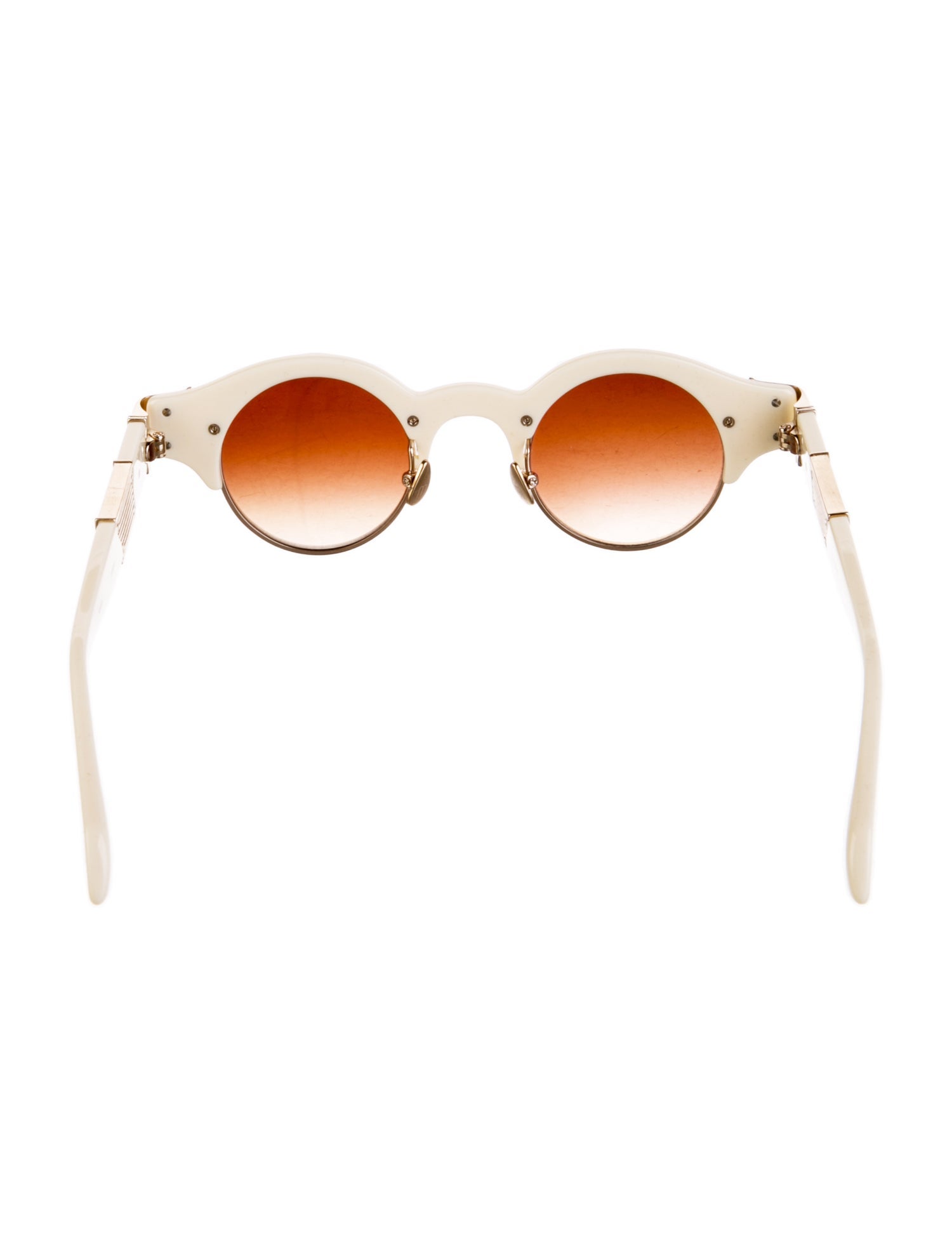 Matsuda Round Gradient Sunglasses