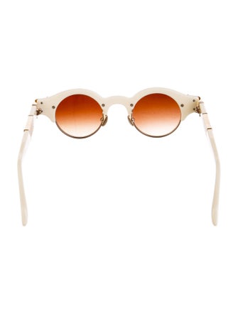 Matsuda Round Gradient Sunglasses