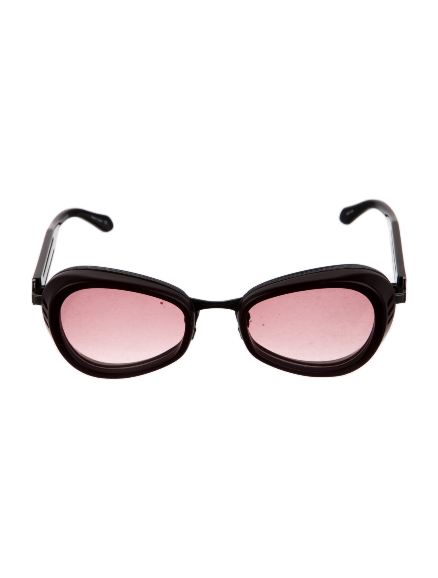 Matsuda Round Gradient Sunglasses