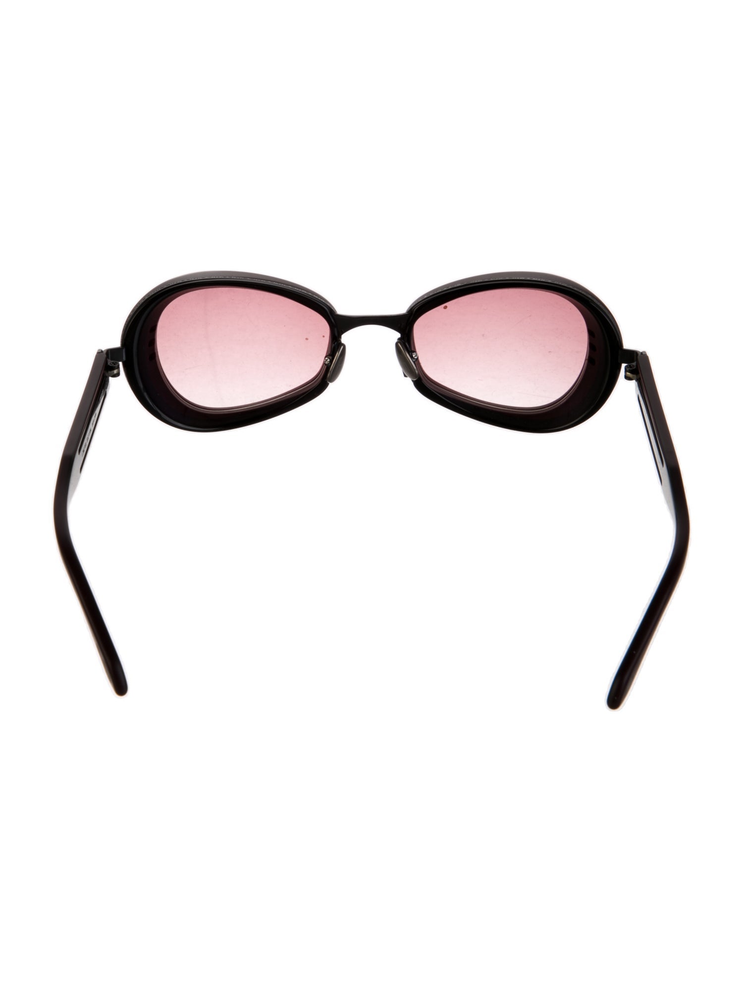 Matsuda Round Gradient Sunglasses