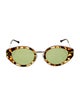 Matsuda Round Tinted Sunglasses
