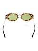 Matsuda Round Tinted Sunglasses