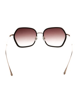 Matsuda Square Gradient Sunglasses