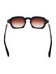 Matsuda Square Gradient Sunglasses