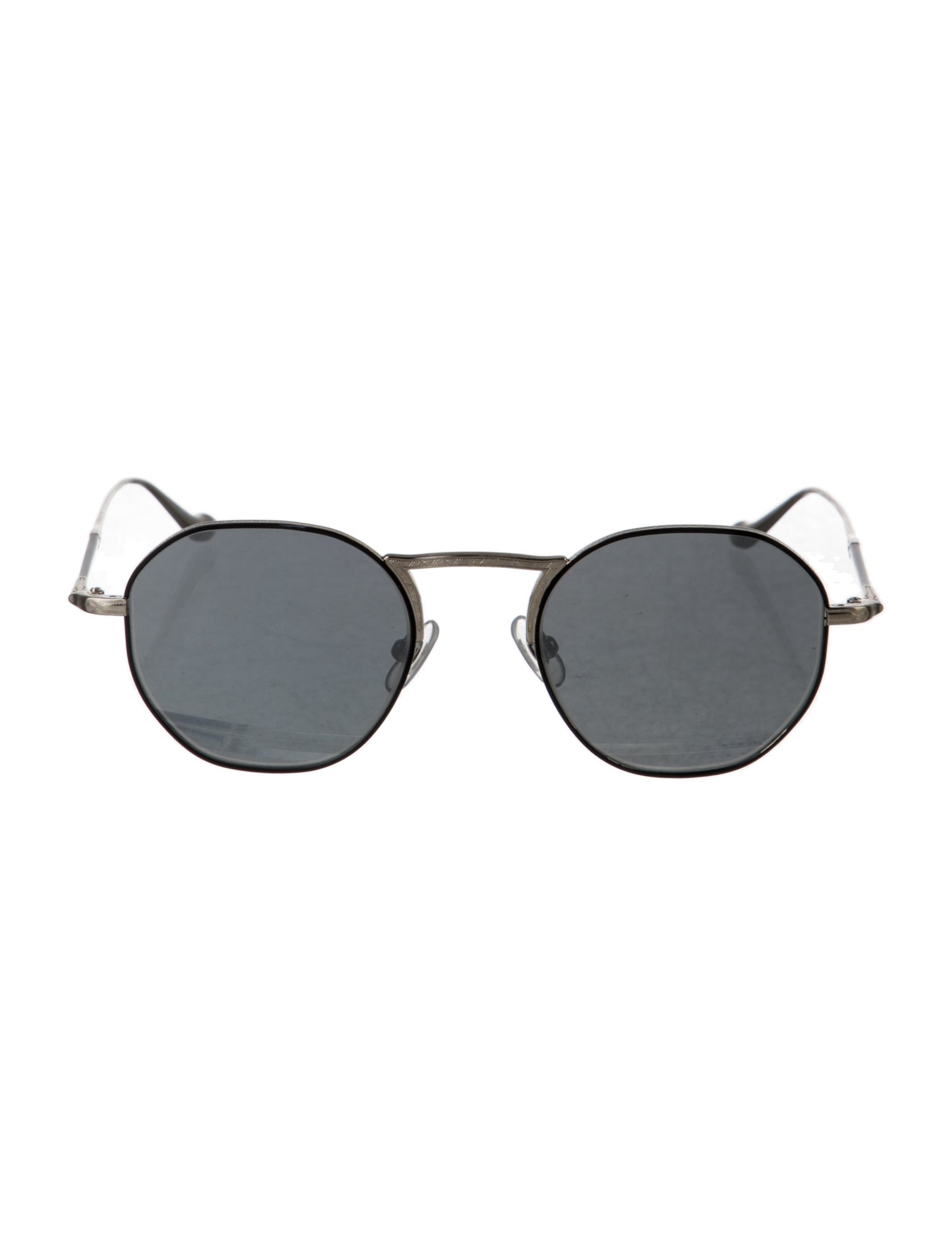 Matsuda Round Mirrored Sunglasses