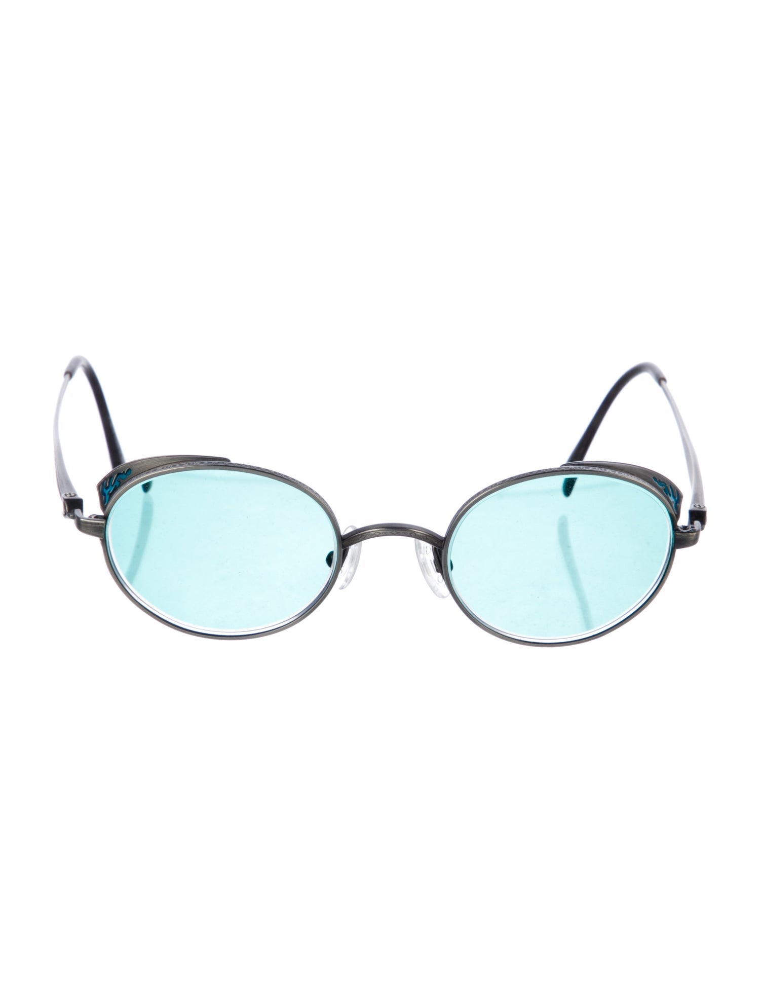 Matsuda Round Gradient Sunglasses