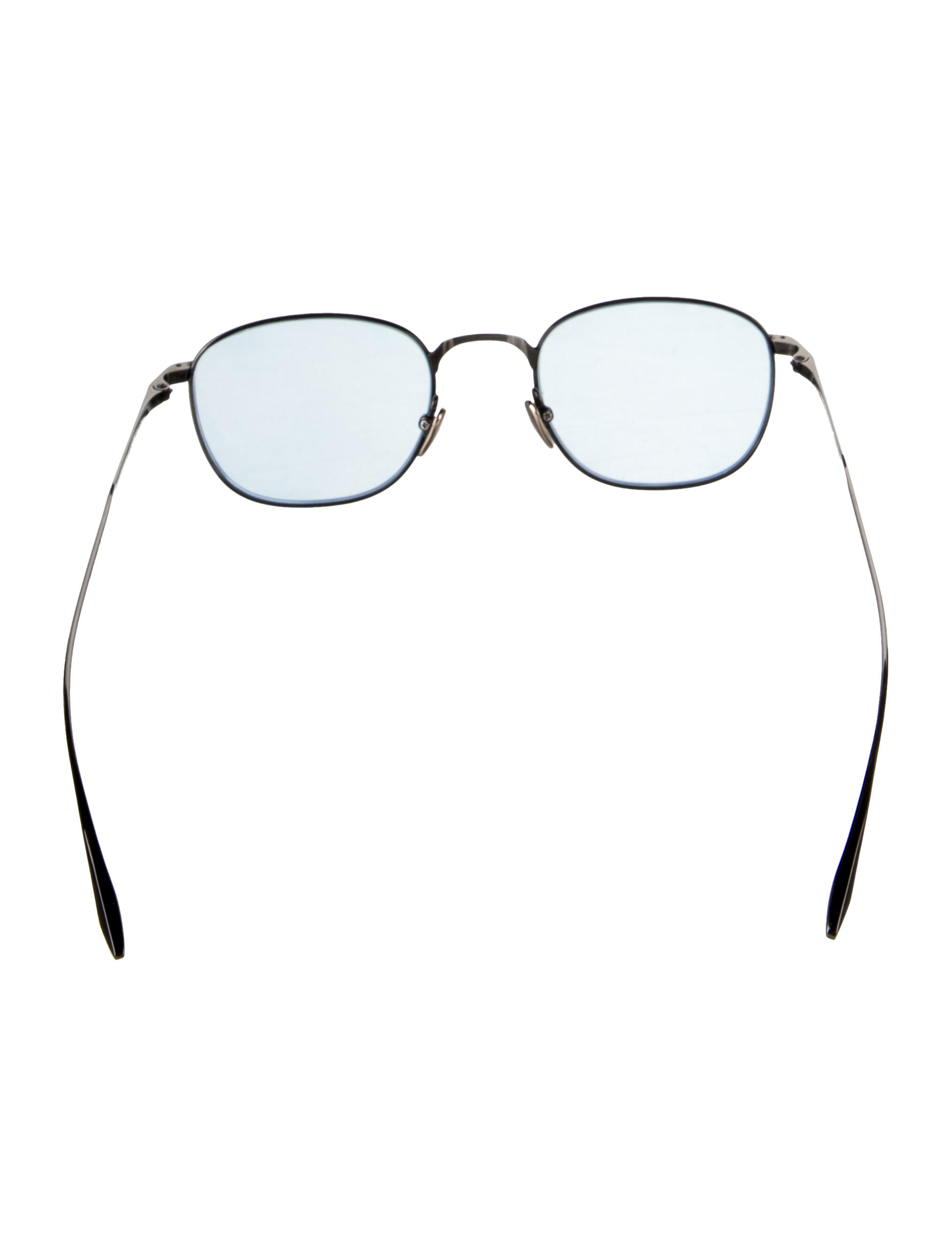 Masunaga Daily News Round Sunglasses