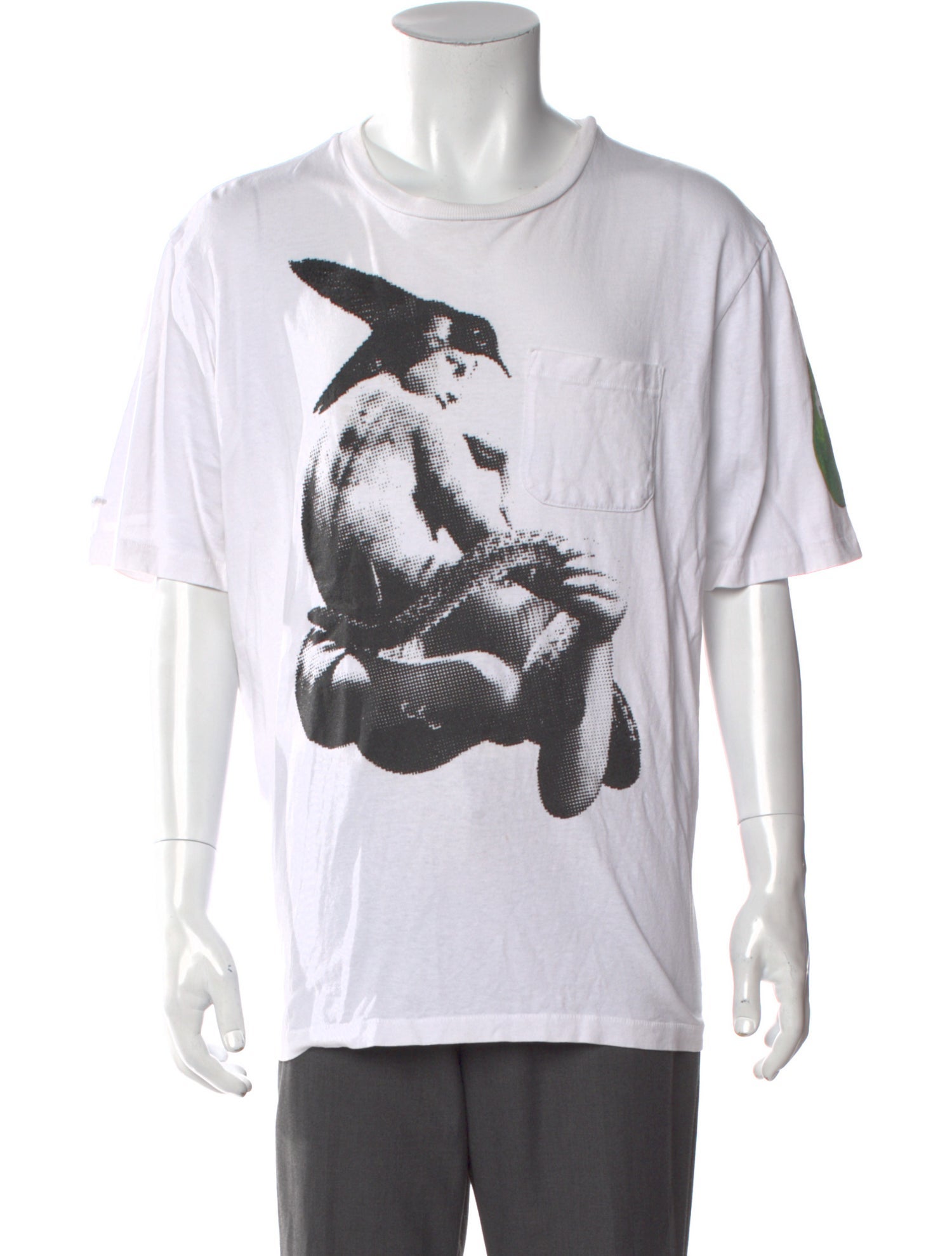 Monitaly Graphic Print Crew Neck T-Shirt