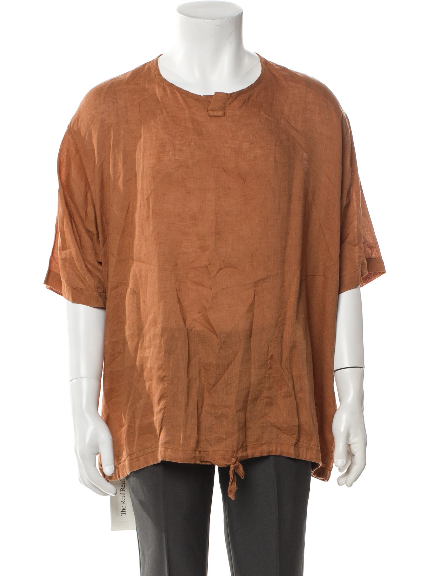 Monitaly Linen Short Sleeve Shirt