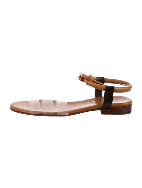 Martiniano Leather Sandals Black