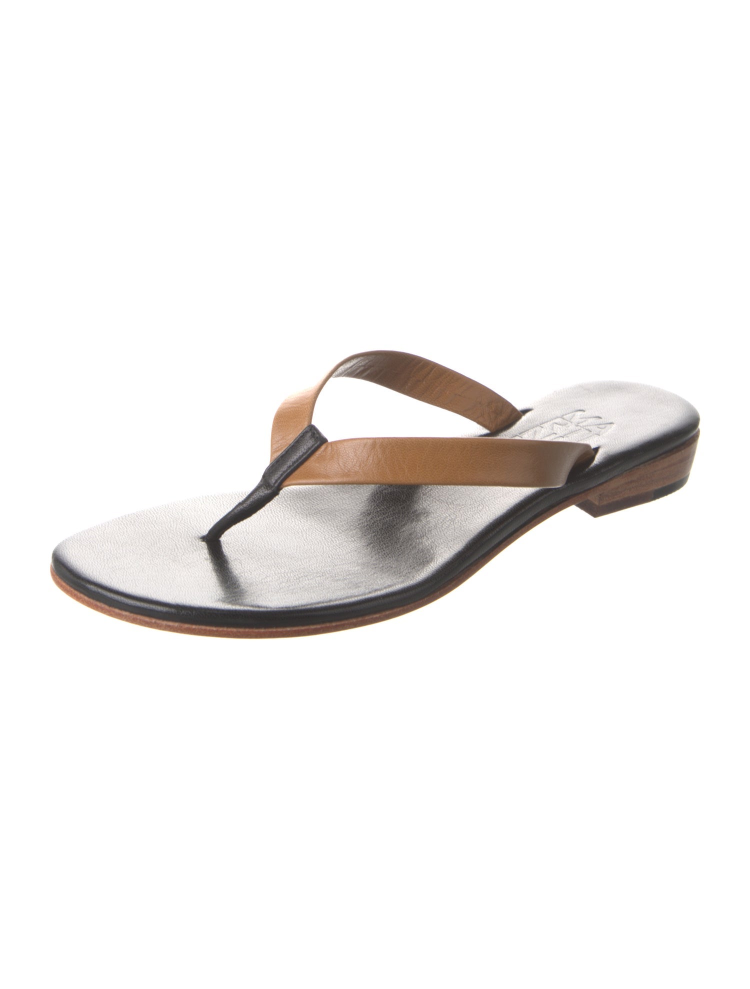 Martiniano Leather Flip Flops
