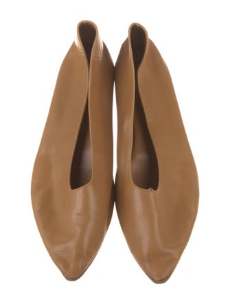 Martiniano Leather Ballet Flats