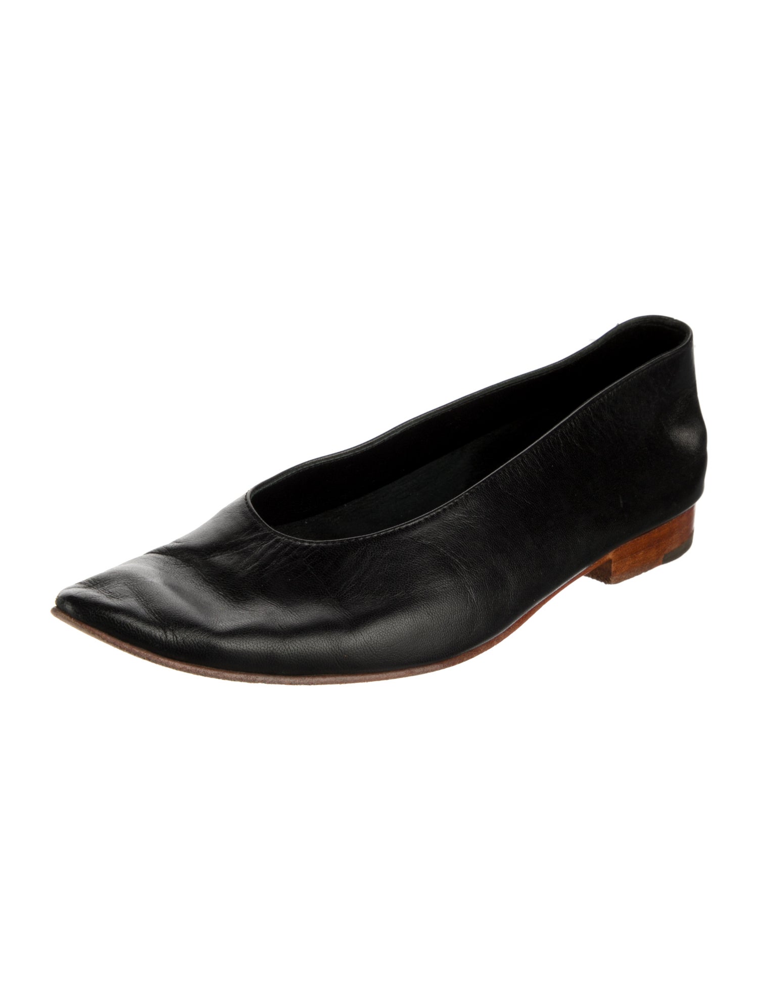 Martiniano Leather Ballet Flats