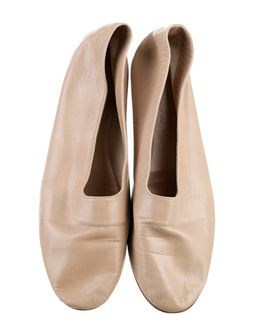 Martiniano Leather Slingback Flats