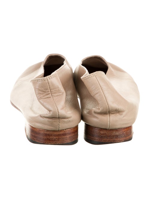 Martiniano Leather Slingback Flats