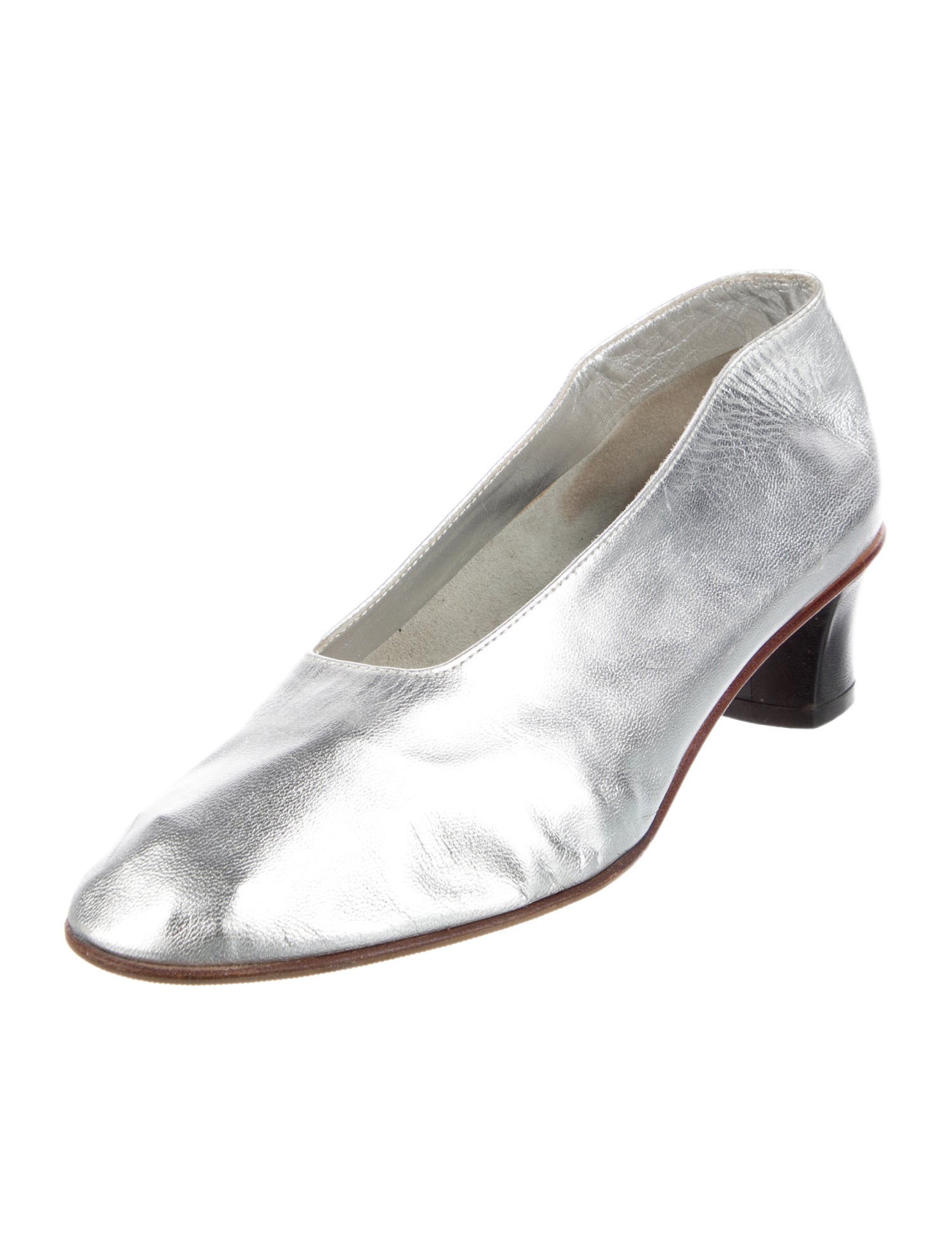 Martiniano Leather Slingback Pumps