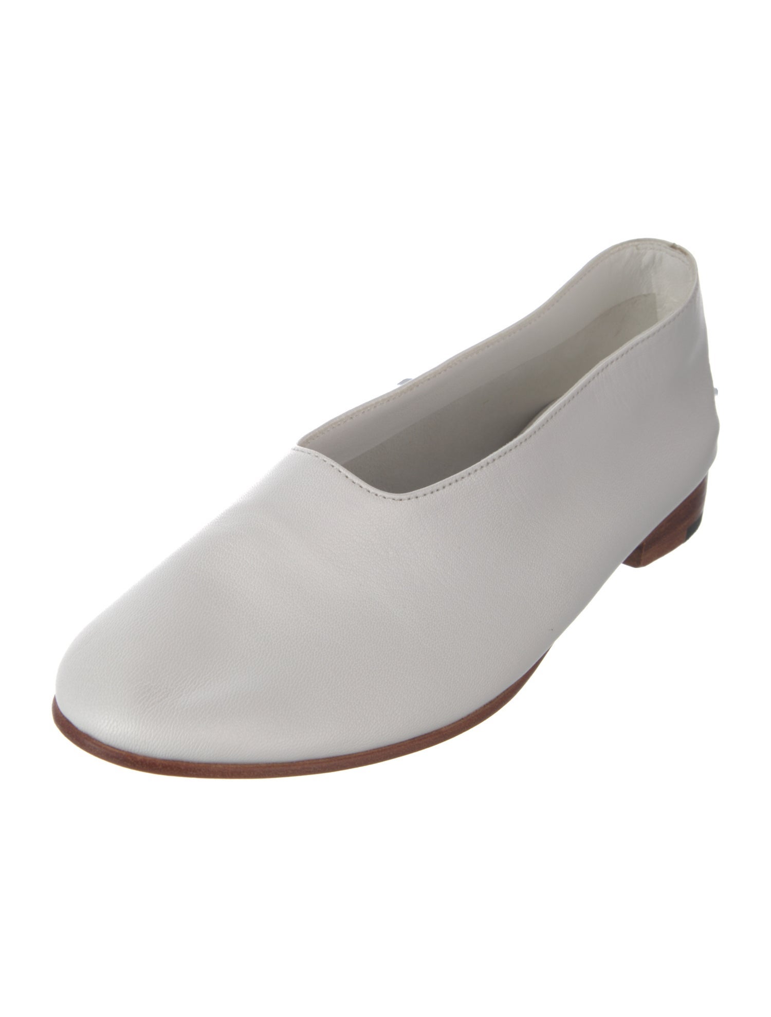 Martiniano Leather Ballet Flats