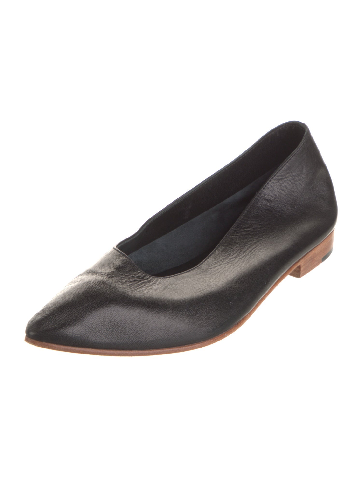 Martiniano Leather Ballet Flats